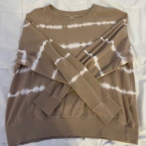 Old Navy Sweatshirt | Brown Tie Dye | Size M